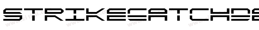 StrikeCatchDEMO Regu字体转换